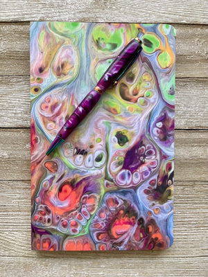 Bespattered Facade Perfect Pair Notebook & Handmade Pen Set