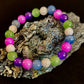 Cosmic Skittles Bracelet – 8mm Rainbow Energy for Balance, Strength & Healing (Small to Medium Wrists)