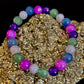 Cosmic Skittles Bracelet – 8mm Rainbow Energy for Balance, Strength & Healing (Small to Medium Wrists)