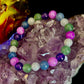 Cosmic Skittles Bracelet – 8mm Rainbow Energy for Balance, Strength & Healing (Small to Medium Wrists)