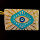 Handmade Turkish Evil Eye Coin Purse | 4x6 Fabric Pouch for Protection & Style
