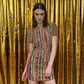 Any Old Iron Rainbow Fringe Dress