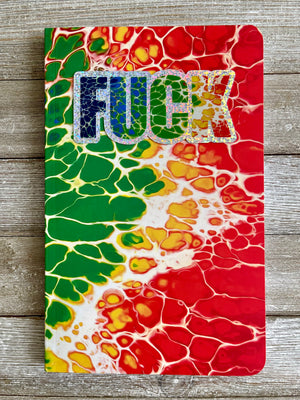 Bespattered Facade Rainbow Seaside Perfect Sticker & Notebook Pair