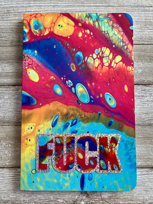 Bespattered Facade Rainbow Galaxy Perfect Sticker & Notebook Pair