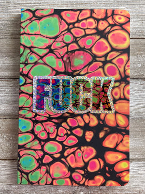 Bespattered Facade Neon Goodness Perfect Sticker & Notebook Pair