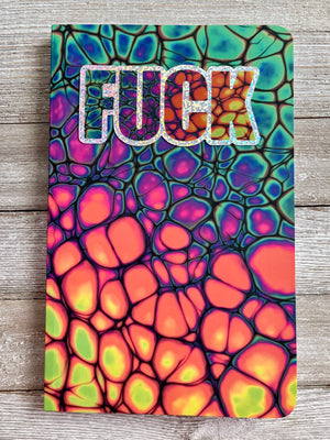 Bespattered Facade Neon Butterfly Perfect Sticker & Notebook Pair