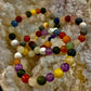 Rainbow Harmony Natural Stone Bracelet – 8mm (Medium Wrists)