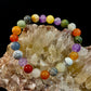 Rainbow Harmony Natural Stone Bracelet – 8mm (Medium Wrists)