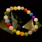 Rainbow Harmony Natural Stone Bracelet – 8mm (Medium Wrists)
