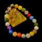 Rainbow Harmony Natural Stone Bracelet – 8mm (Medium Wrists)