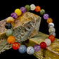 Rainbow Harmony Natural Stone Bracelet – 8mm (Medium Wrists)