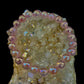 Aura Rose Quartz 8mm Reiki-Infused Love & Healing Crystal Bracelet (7.5” Medium Wrists)