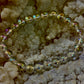 Angel Aura Clear Quartz 8mm Reiki-Infused Healing Crystal Bracelet (7.5” Medium Wrists)