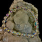 Angel Aura Clear Quartz 8mm Reiki-Infused Healing Crystal Bracelet (7.5” Medium Wrists)