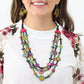 Multicolor Teagan Triple Necklace