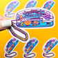 90s Clear Phone Sticker