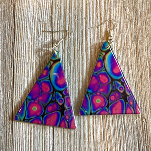 Neon Vibes Dangly Earrings