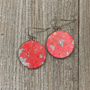 Planet Glitter Medium Dangly Earrings