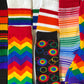 Rainbow Stripes Unisex Adult Socks