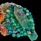 Green Dragon Vein Agate Beaded Bracelet – Natural Stone Jewelry (8mm/10mm)