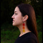 Glittering Rainbow Ghosts - Dangle Earrings