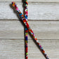 Set of 2 Rainbow Mosaic Acetate Twist Hair Sticks