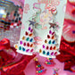 Ceramic Christmas Tree Earrings