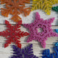PREORDER - Set of 8 Rainbow Snowflake Ornaments