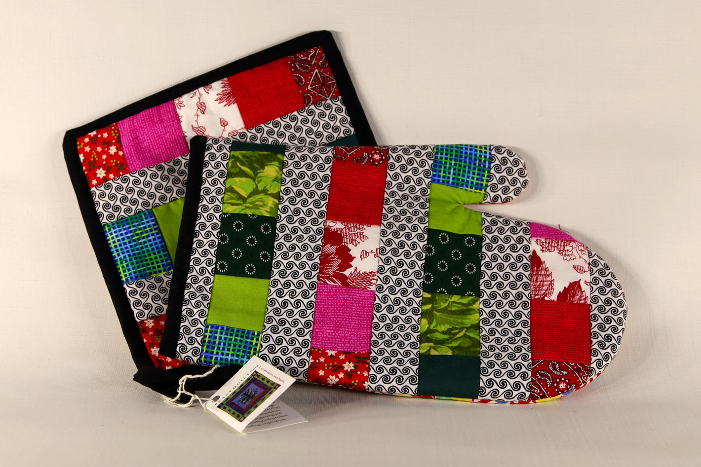 Multi-Colored Oven Mitt Set