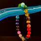 Bohemian Chakra Healing Bracelet – Energy Balance, Spiritual Wellness & Free-Spirited Style