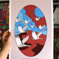 Sandhill Crane Migration - Limited Edition Art Print