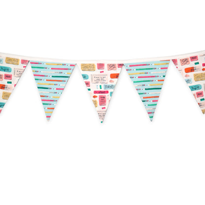 September Back to School- Pennant Banner Sewing Kit