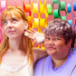 Prism Pride Beaded Hoops