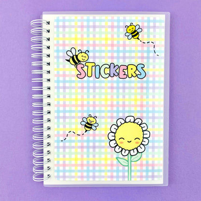 Bee Happy Reusable Sticker Book