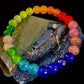 Rainbow Cat’s Eye Beaded Bracelet – Chakra Inspired Multicolor Bracelet | Pride Energy Jewelry