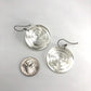 Clear & Glow Spiral Drop Earrings