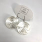 Clear & Glow Spiral Drop Earrings
