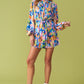 YES PLEASE WOVEN ROMPER