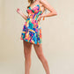 BE BLISSFULLY HAPPY WOVEN ROMPER
