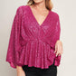START OF FOREVER SEQUIN TOP