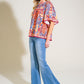 SPARKLY ENERGY WOVEN TOP