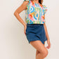 VACATION STATE OF MIND WOVEN TOP