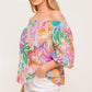 PRECIOUS MOMENT WOVEN TOP