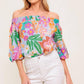 PRECIOUS MOMENT WOVEN TOP
