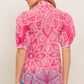 PRECIOUS HEART WOVEN TOP