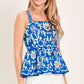 ROYAL FLUSH WOVEN TOP