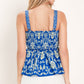 ROYAL FLUSH WOVEN TOP