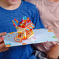 Happy Birthday Ice Cream Truck Pop Up Card