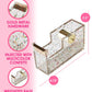 Confetti Injected Acrylic Tape Dispenser