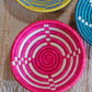 Isla African Basket Collection, Bright Multi, from Rwanda, Set of 3
